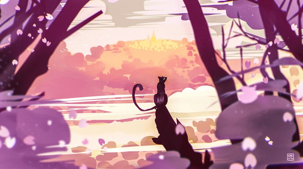 Обои на рабочий стол Рисованные