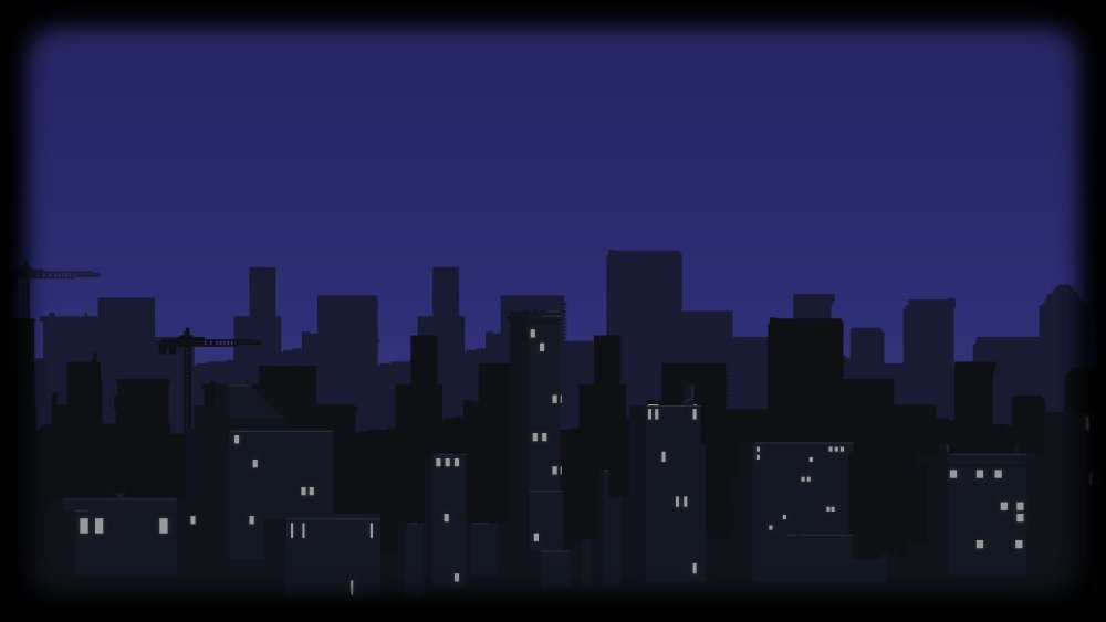 Пиксельный город