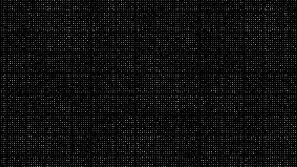 Пиксели на черном фоне