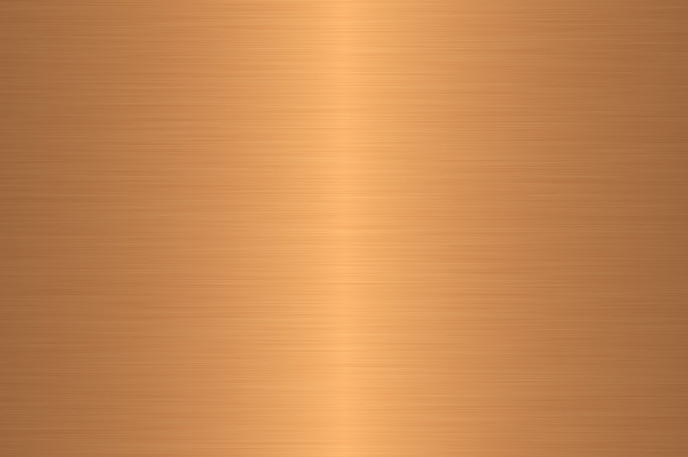 Медь полированная текстура