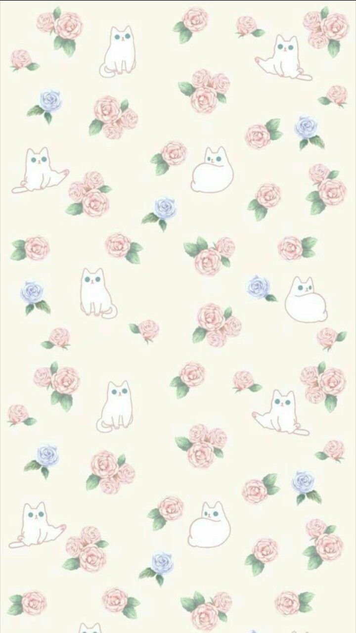 Обои с милыми цветочками