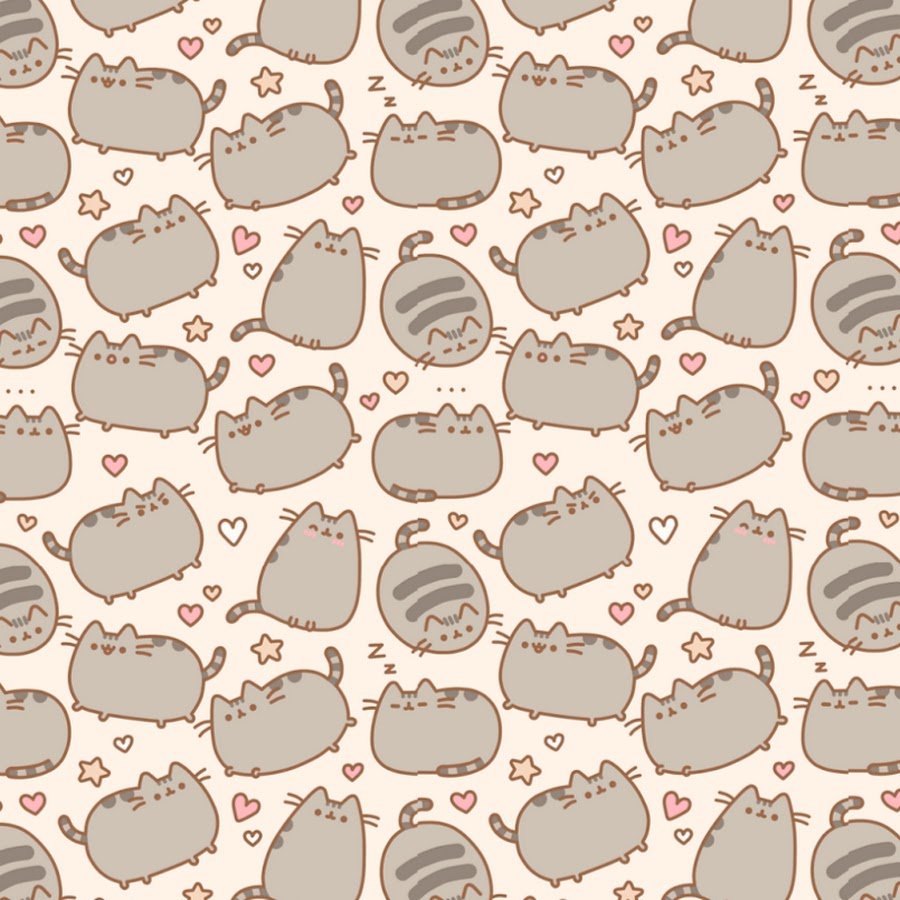 Милый фон с котиками