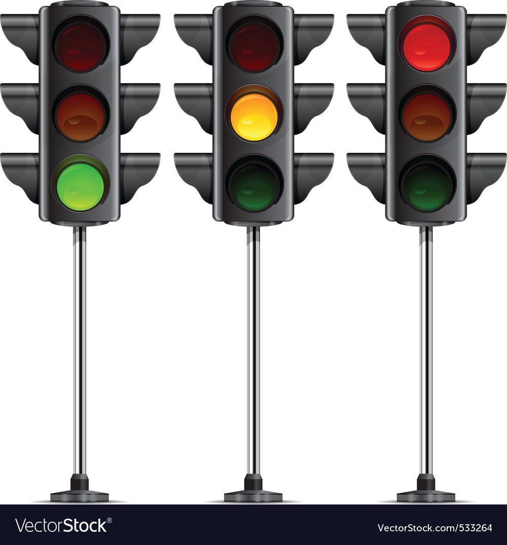 Светофор на ножке