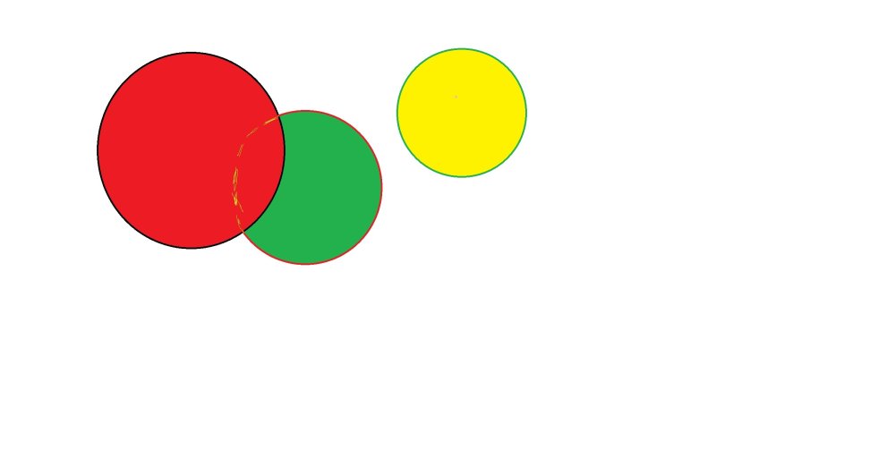 Круги большие и маленькие