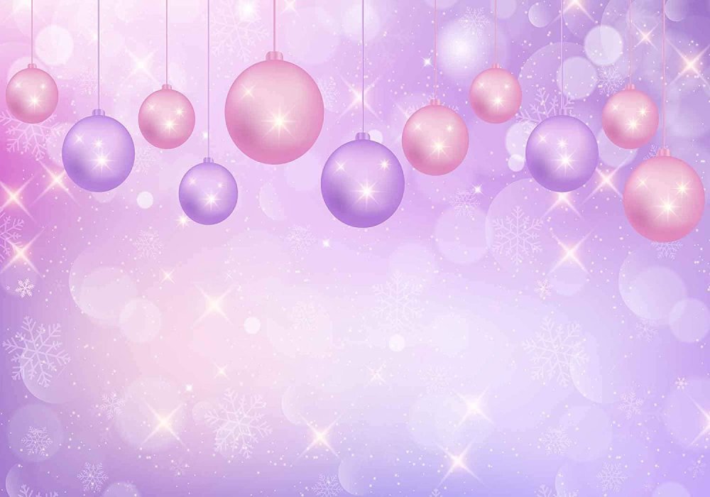 Сиреневый праздничный фон