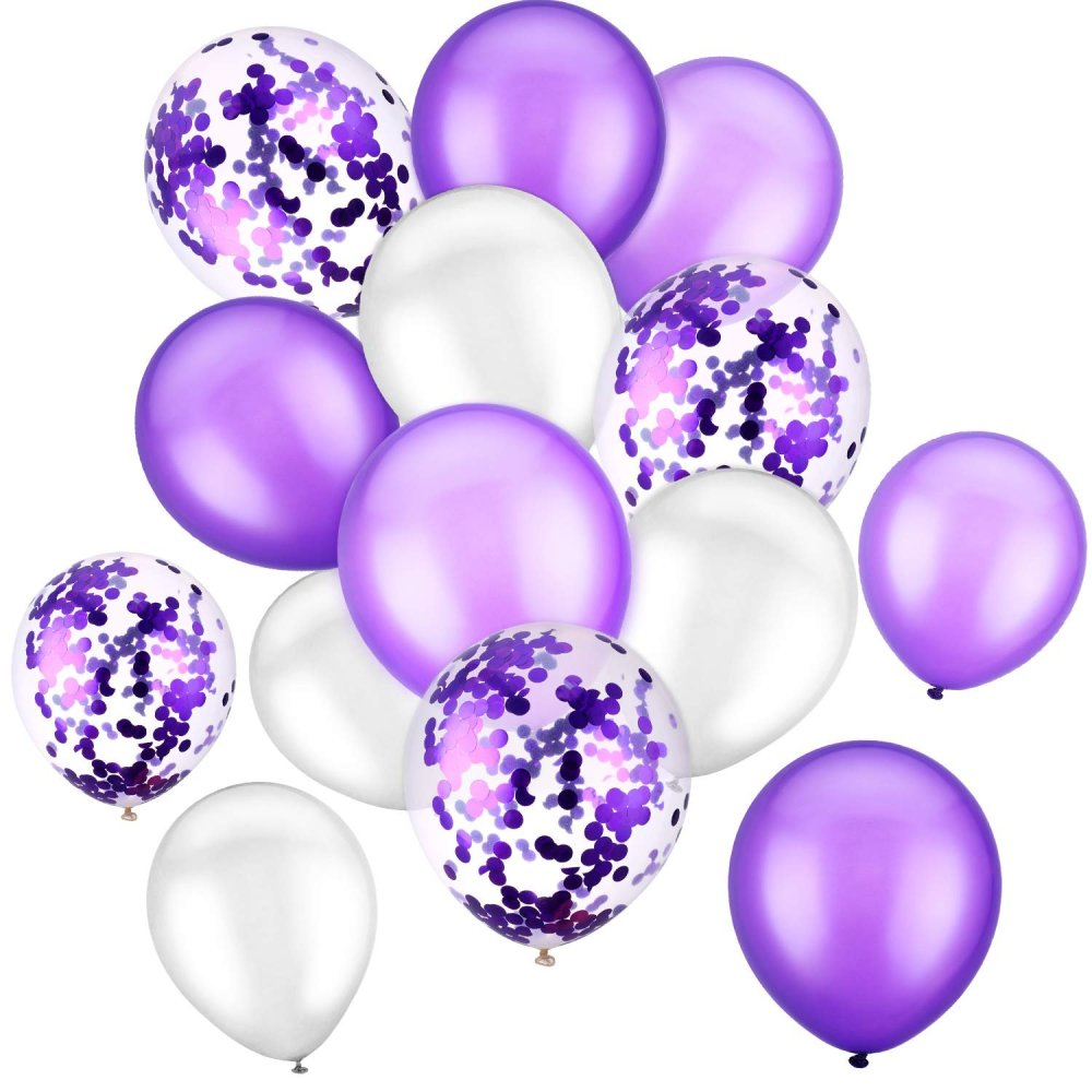 Фиолетовые шарики