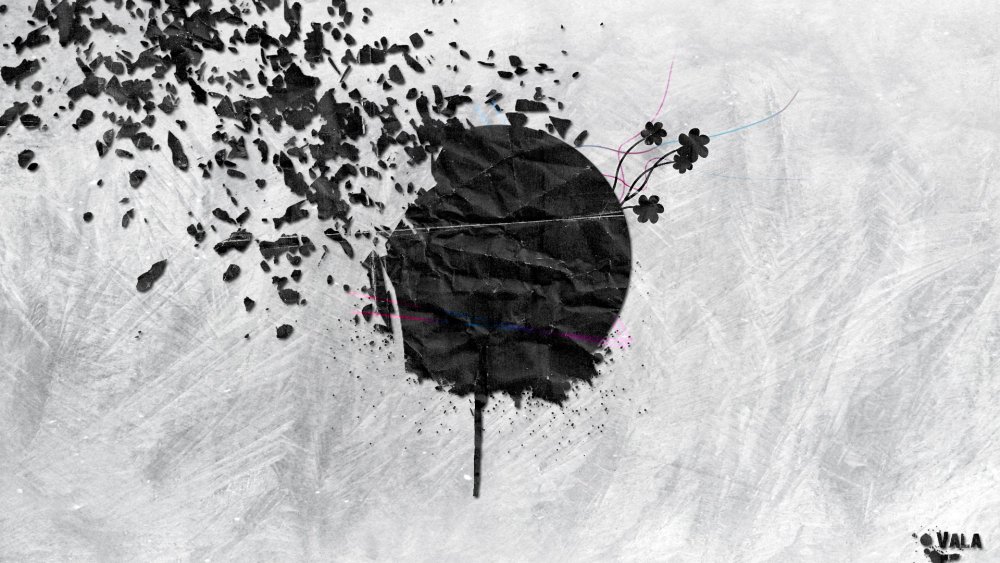 Маска рваные края