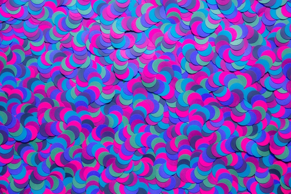 Цветная бумага с узорами