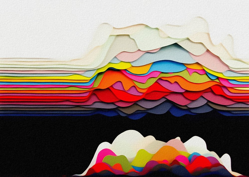 Бумажная абстракция