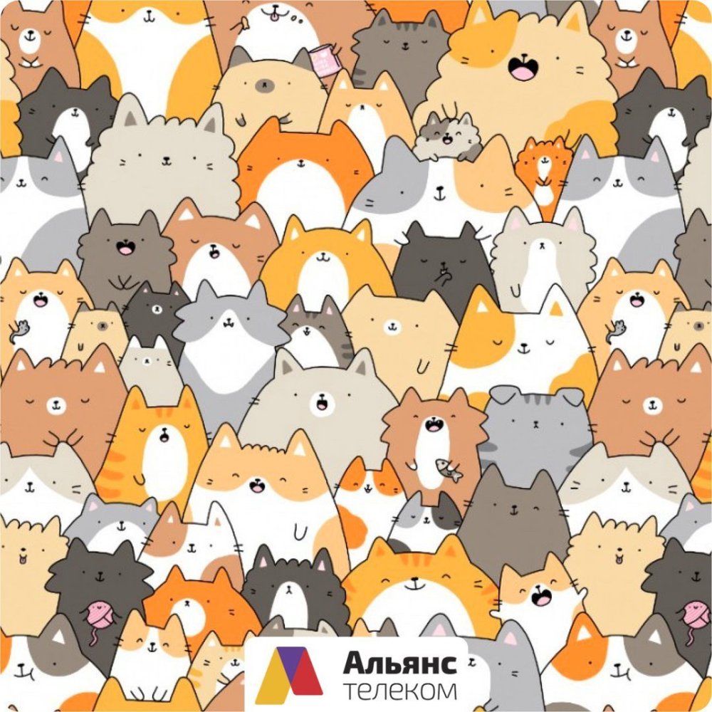 Фон с котами