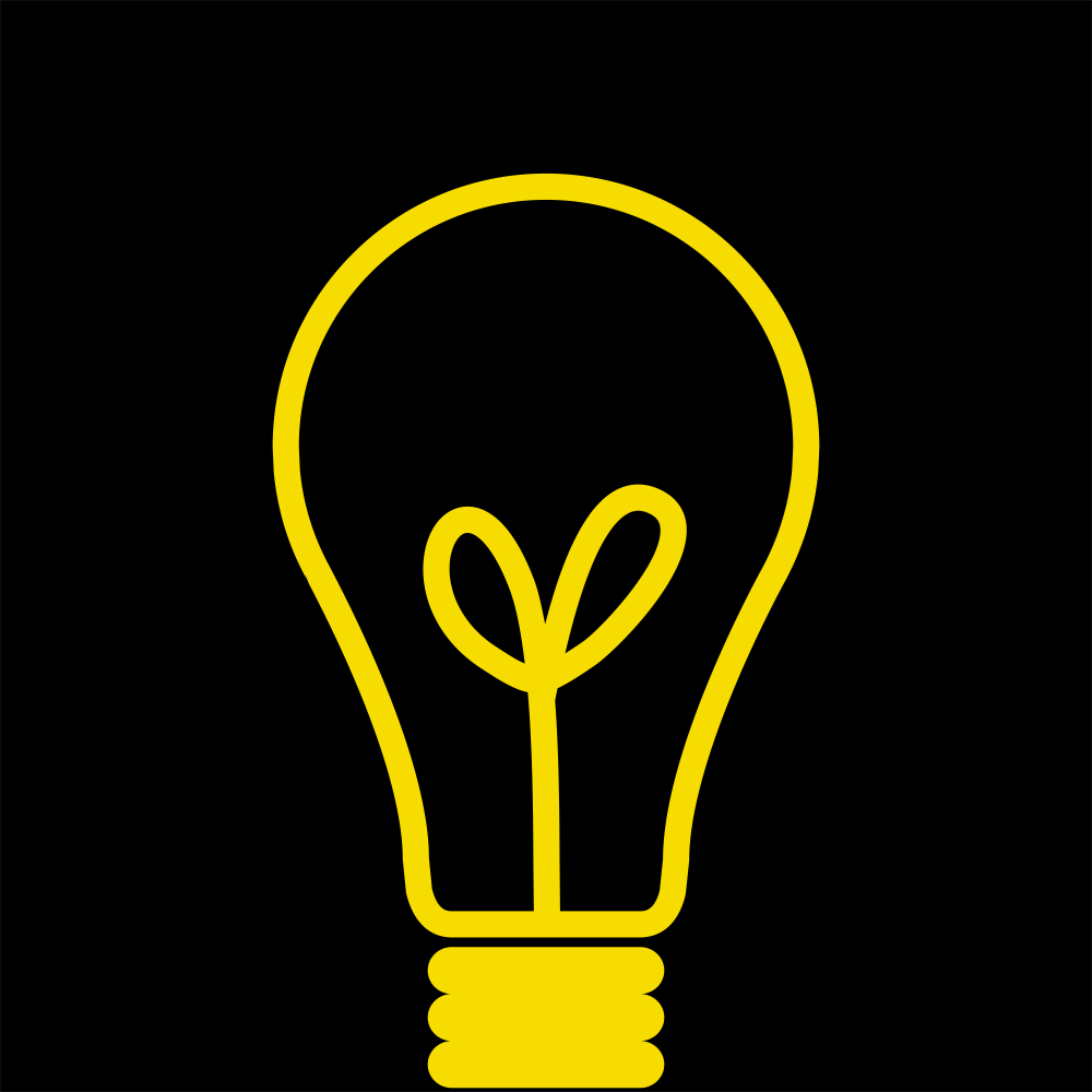 Желтая лампочка