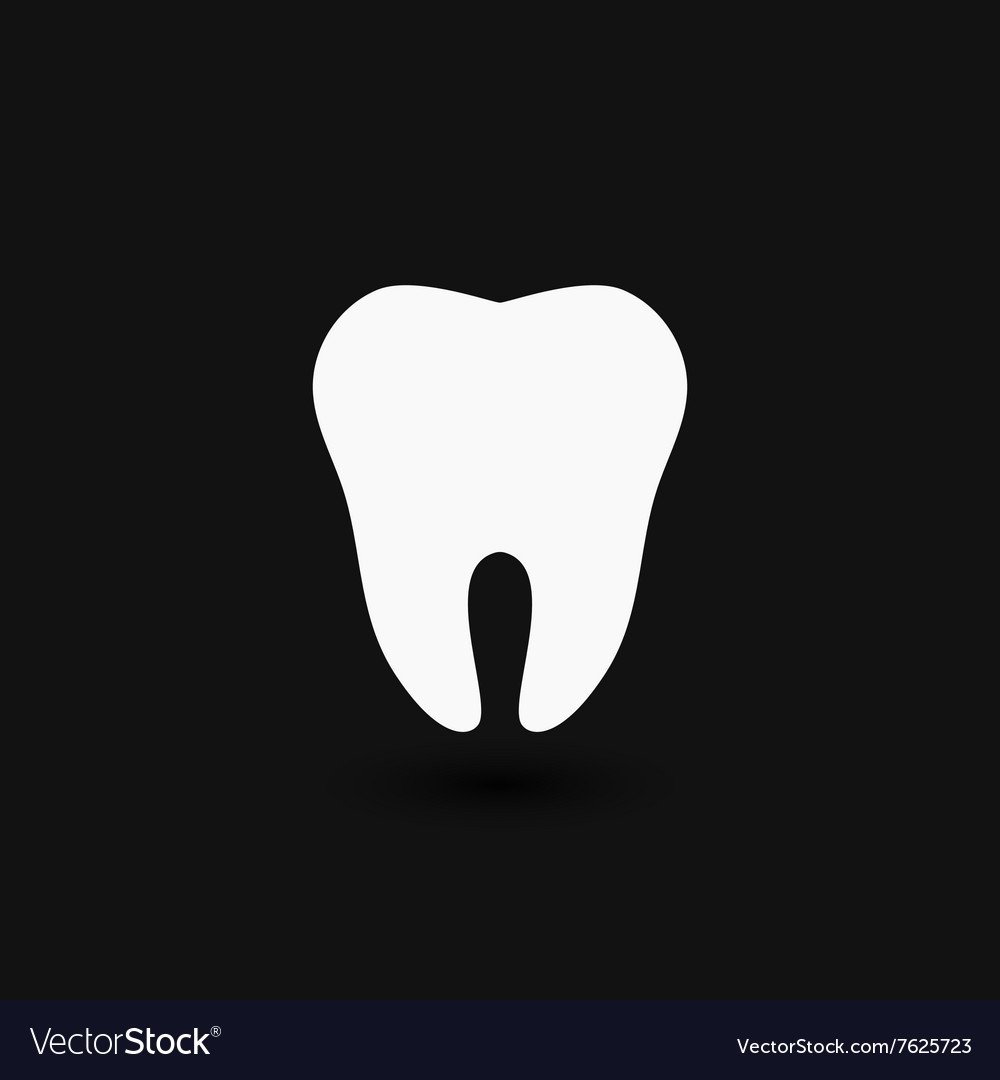 Зловещая улыбка на черном фоне