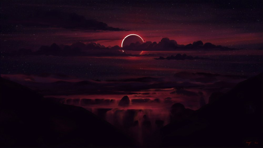 Затмение арт