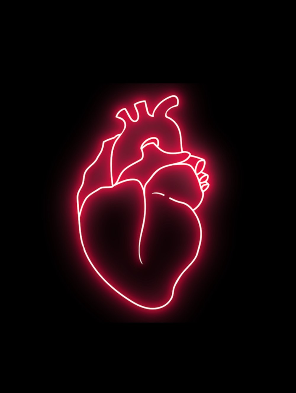 Неоновое сердце