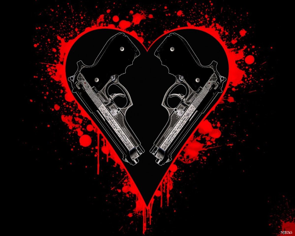 Разбитое сердце с надписью