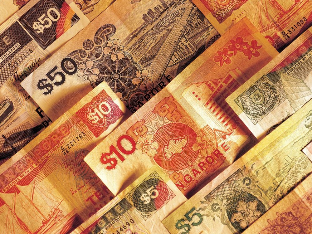 Обои деньги