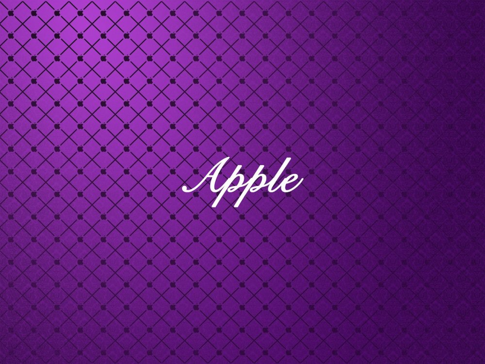 Обои Purple надпись