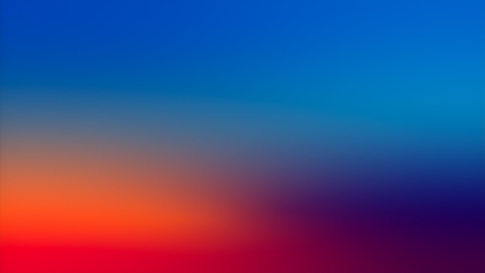 Сине оранжевый градиент