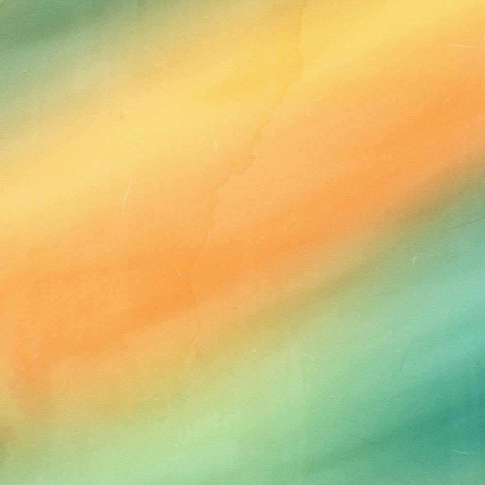 Оранжево зеленый градиент