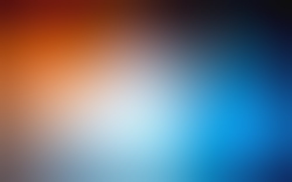 Сине оранжевый градиент