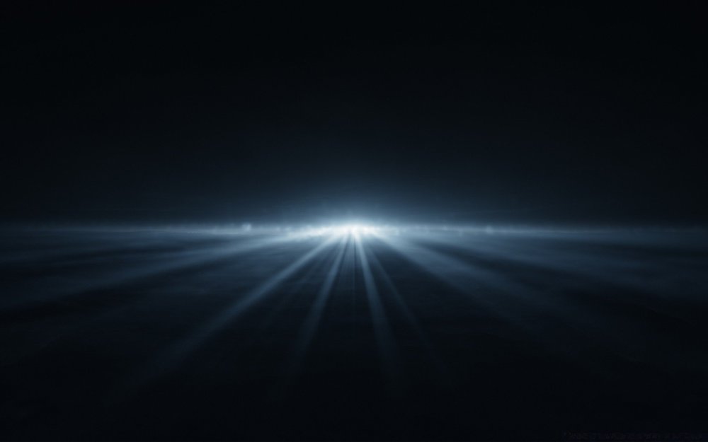 Свет на черном фоне