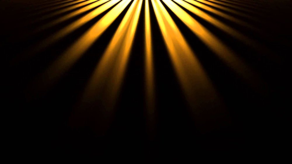 Лучи на черном фоне