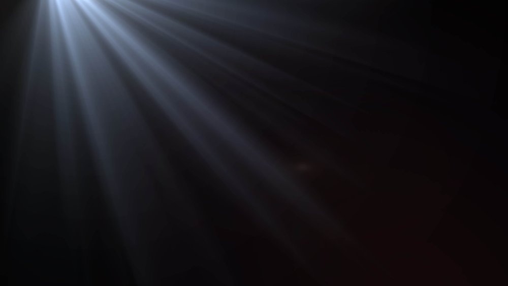 Лучи на черном фоне