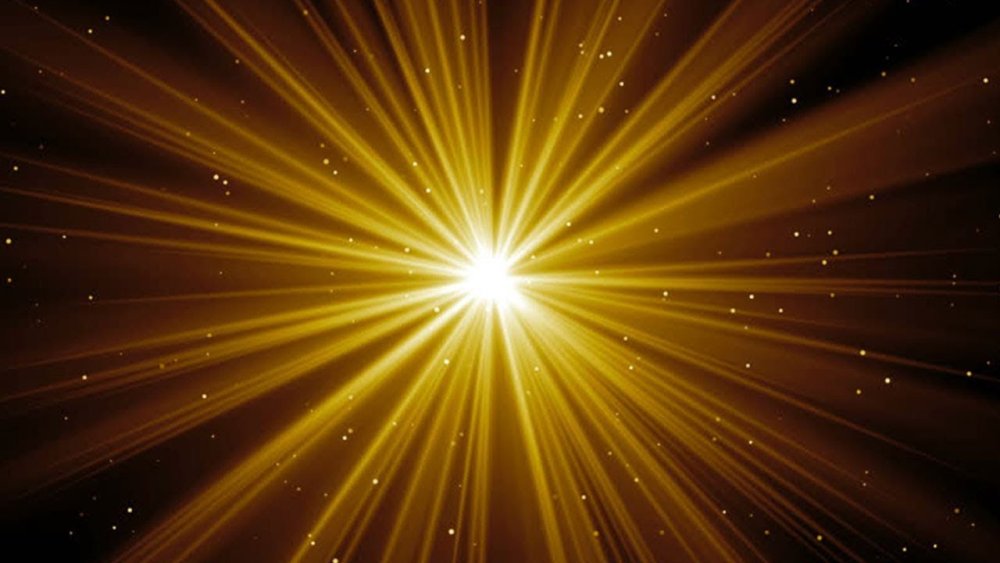 Свечение солнца