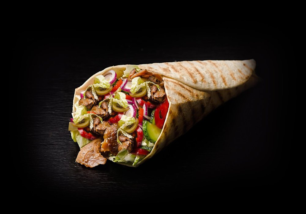 Донер кебаб в лаваше