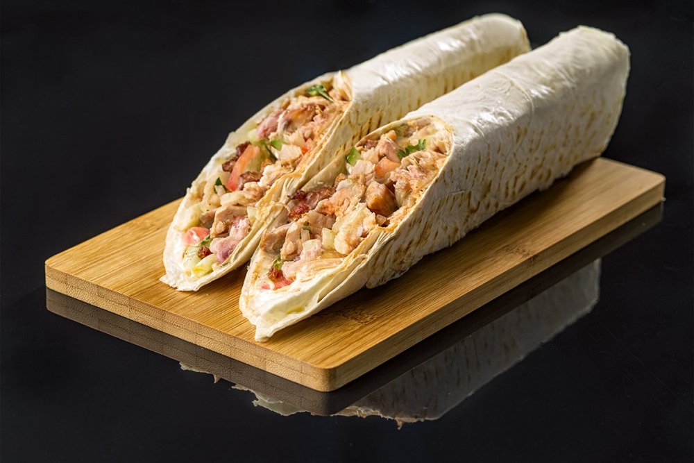 Шаурма красивая