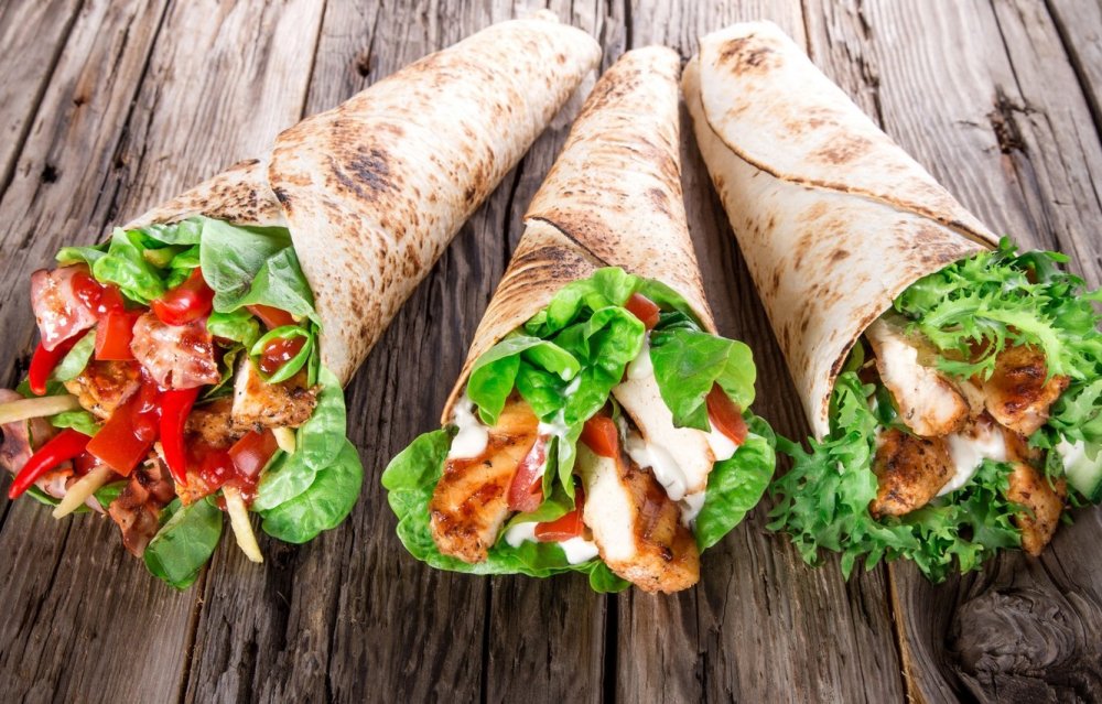 Шашлык в лаваше