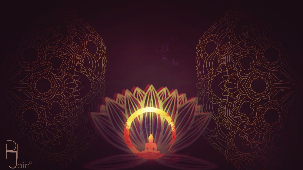 Обои буддизм Минимализм