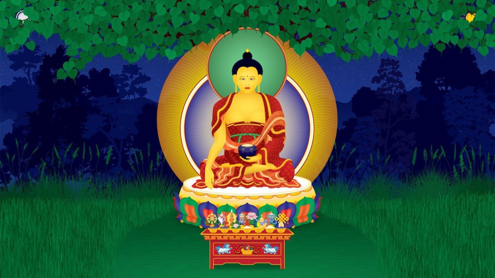 Буддизм фон
