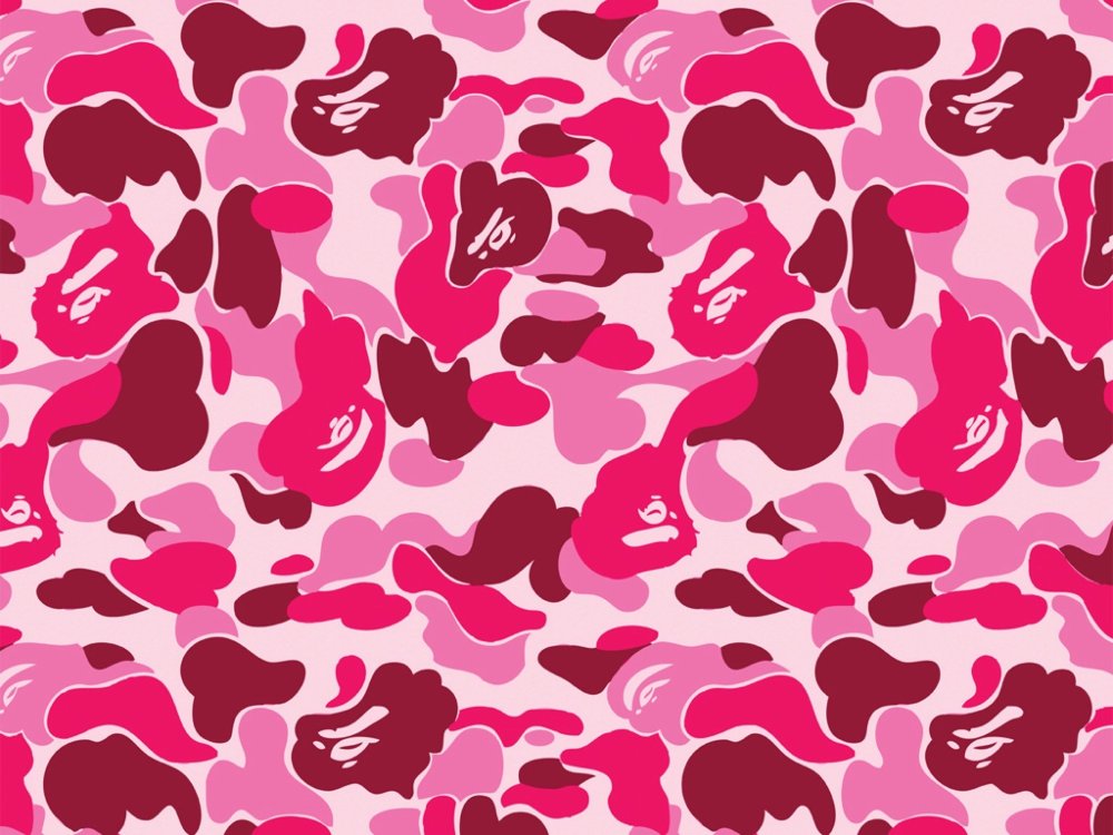 Bape Pink Camo