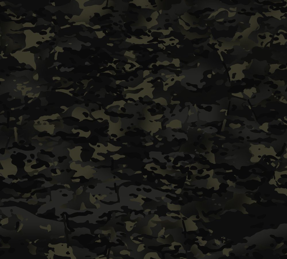 Ткань Black Camo Urban