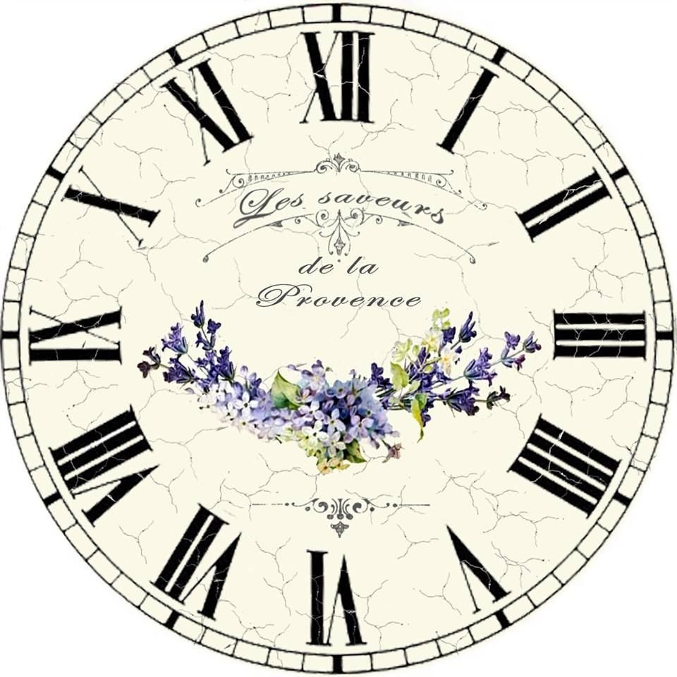 Циферблат винтажных часов без стрелок