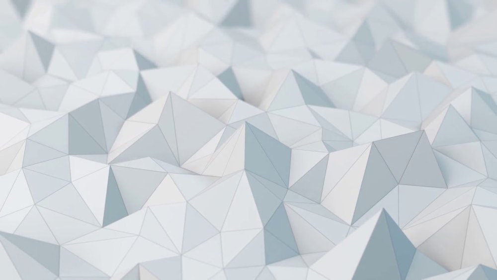 Полигональный фон серый