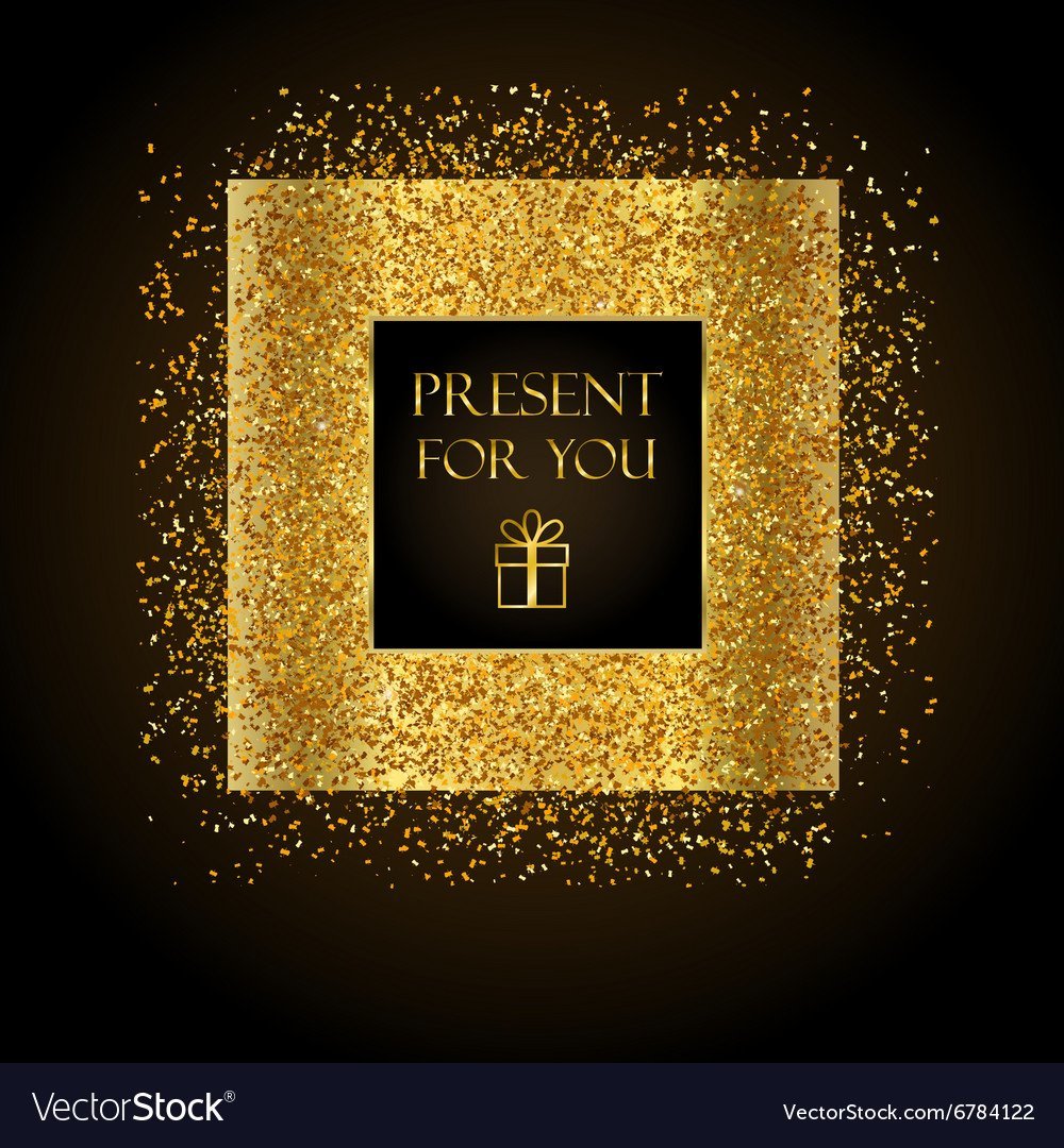 Рамки золотые для Инстаграмм