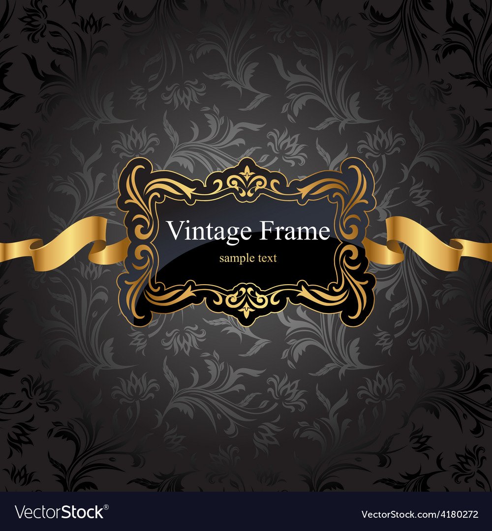 Табличка черная с золотом