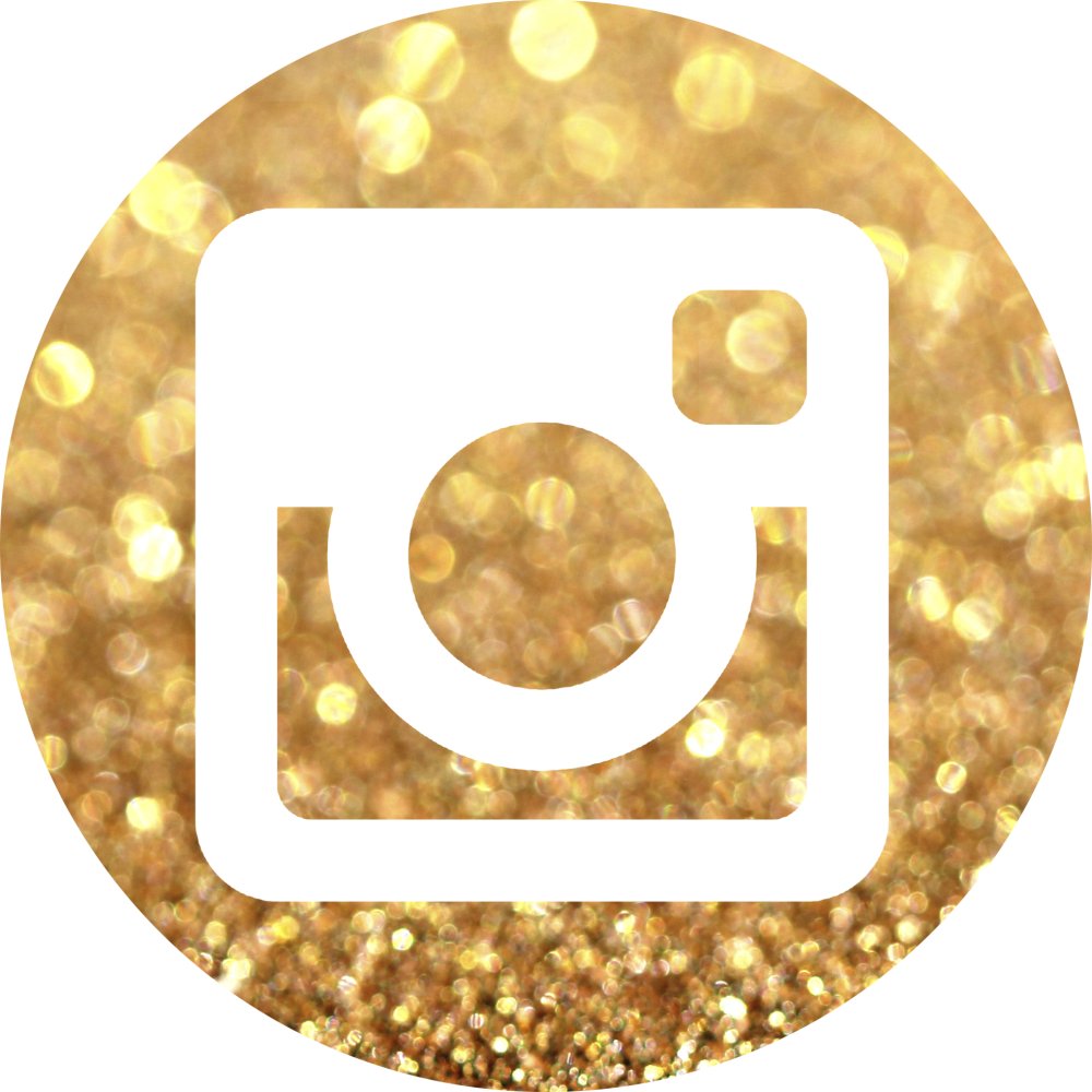 Иконка Инстаграмм золото