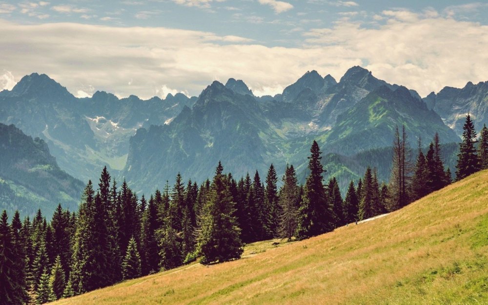 Горы в далеке