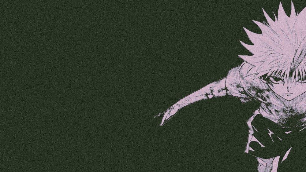 Темные обои Киллуа