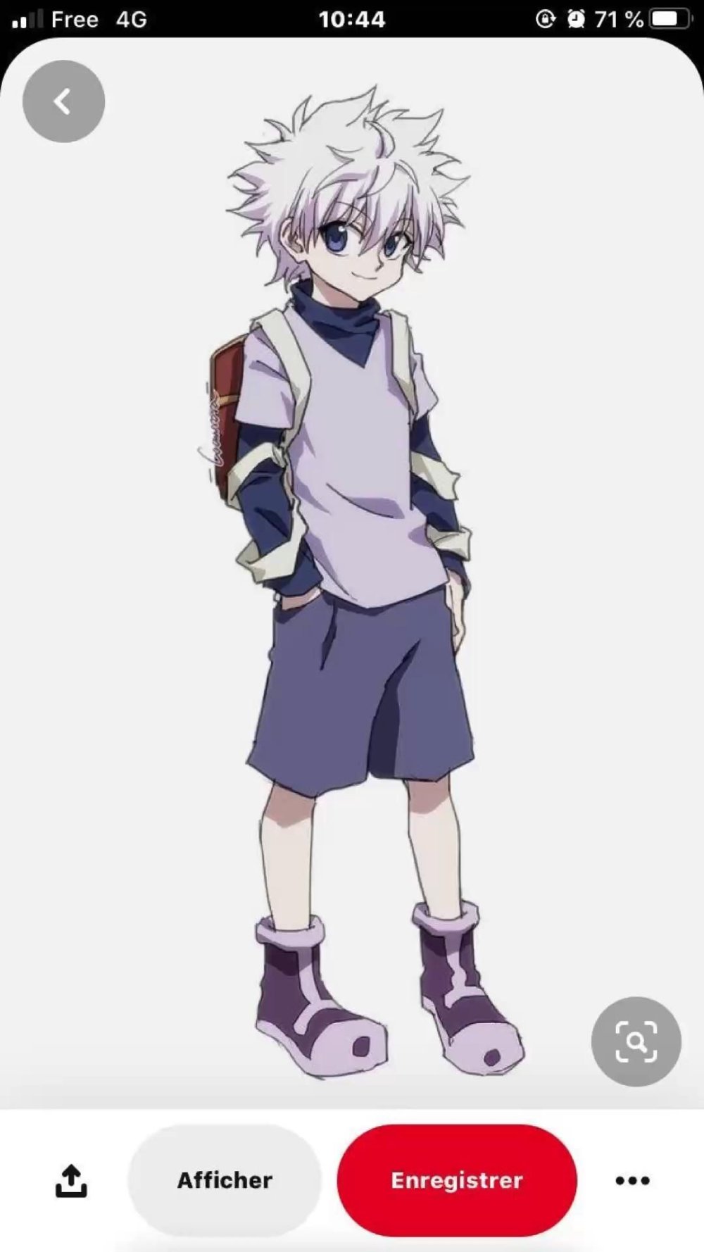 Киллуа в полный рост