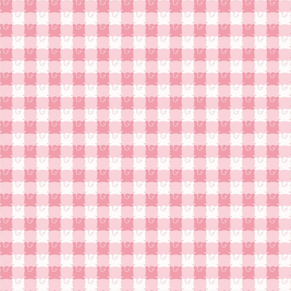 Фон в клетку голубой с розовым