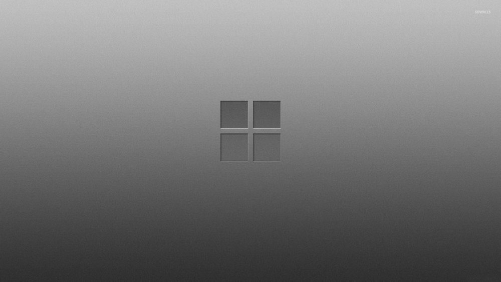 Серый рабочий стол