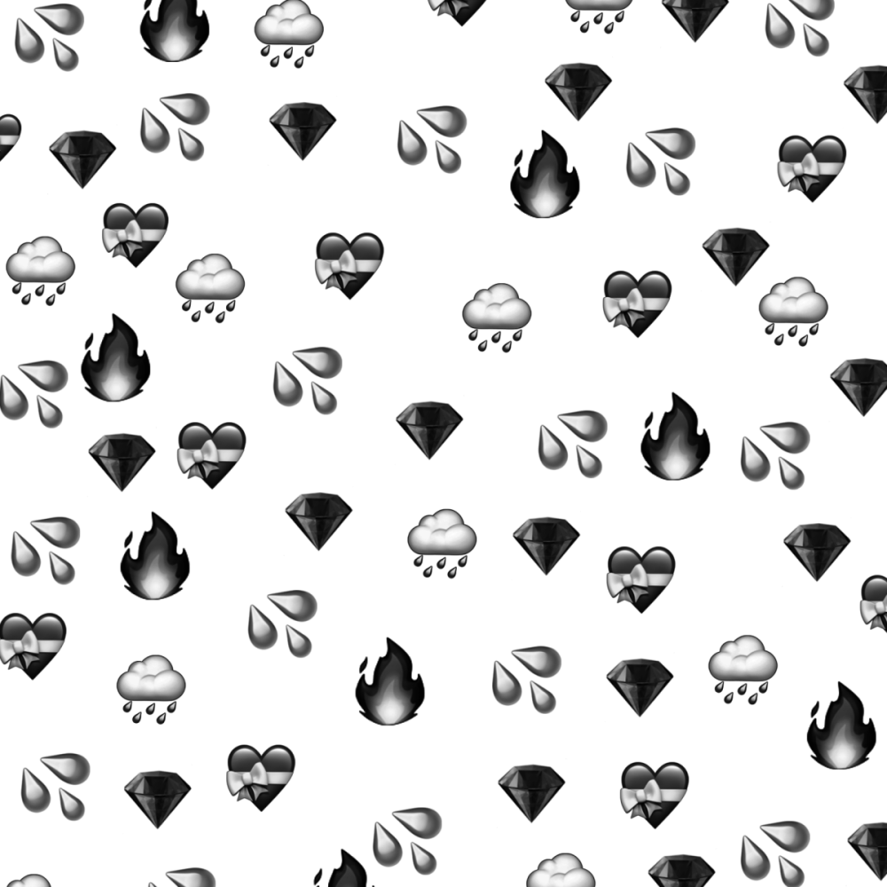 Фон сердечки черно белые