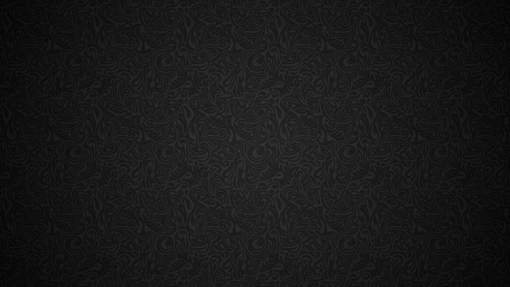 Черный фон с узорами