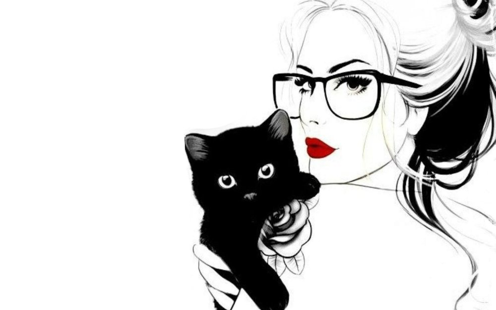 Черная кошка логотип