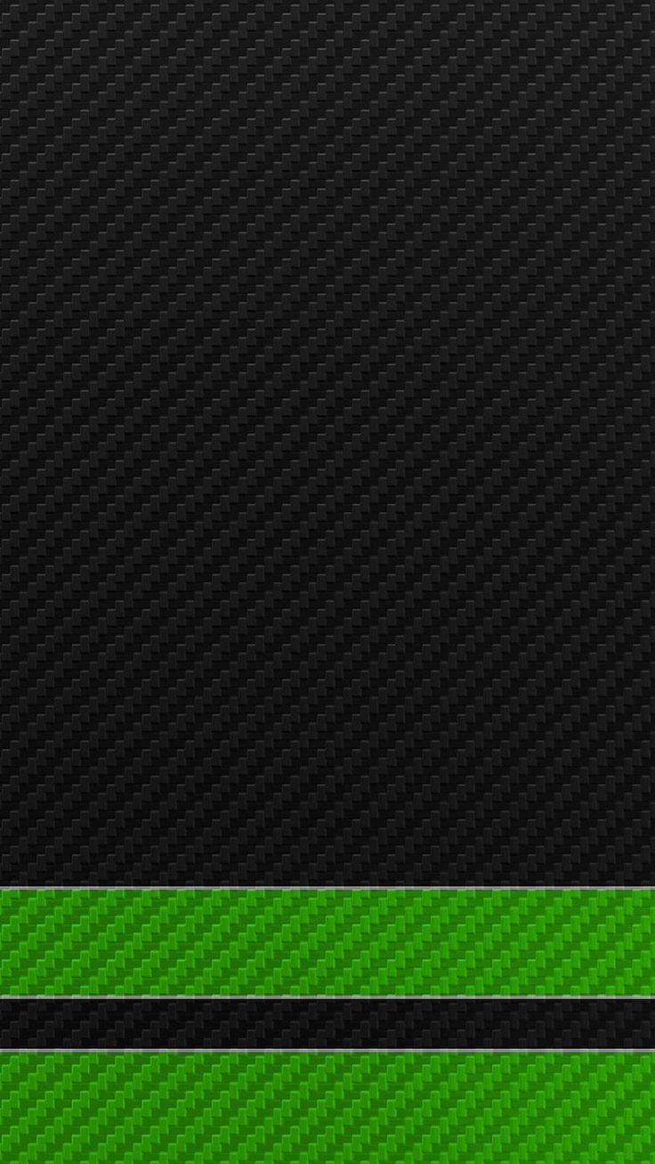 Зеленый карбон фон