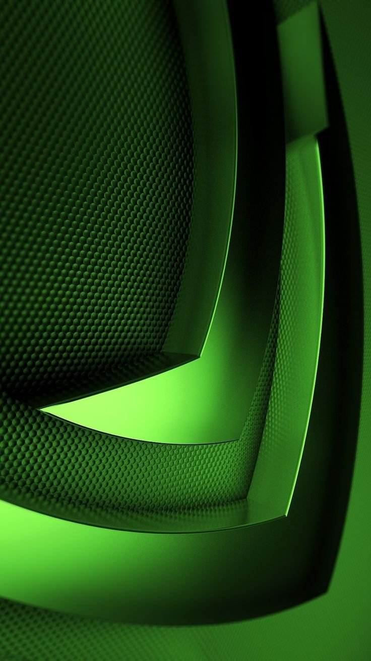 Черно зеленый карбон